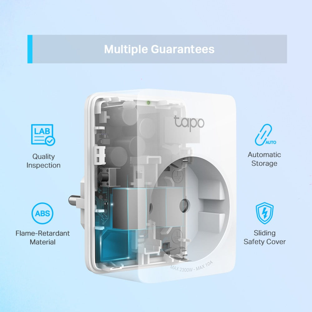 Prise mini Wifi TP-Link TAPO P100 (2 packs)