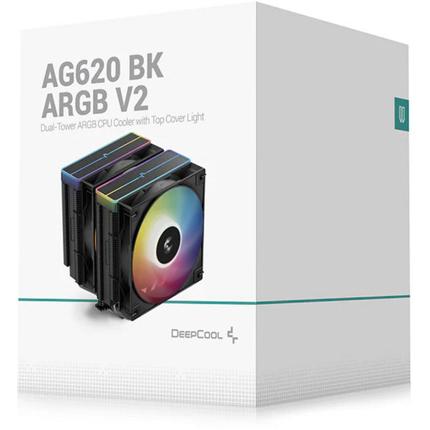 Refroidisseur de processeur Deepcool AG620 BK ARGB V2 (noir)