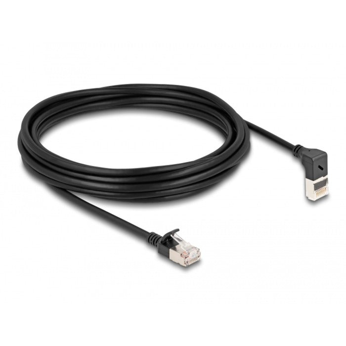 Dellock RJ45 Network Cable Cat.6a S FTP Slim 90 ° A plus
