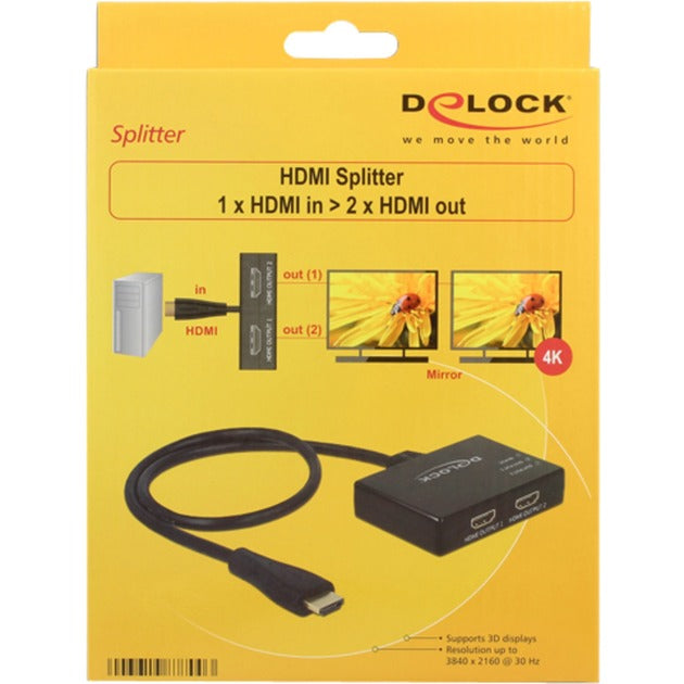 Dellock 1x HDMI dans> 2x HDMI OUT