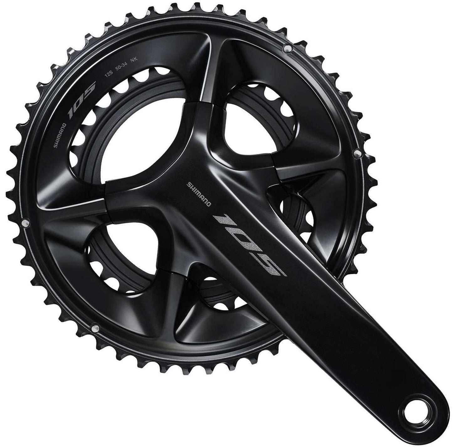 Manivelle Shimano 105 fc-r7100 12 vitesses 50 34