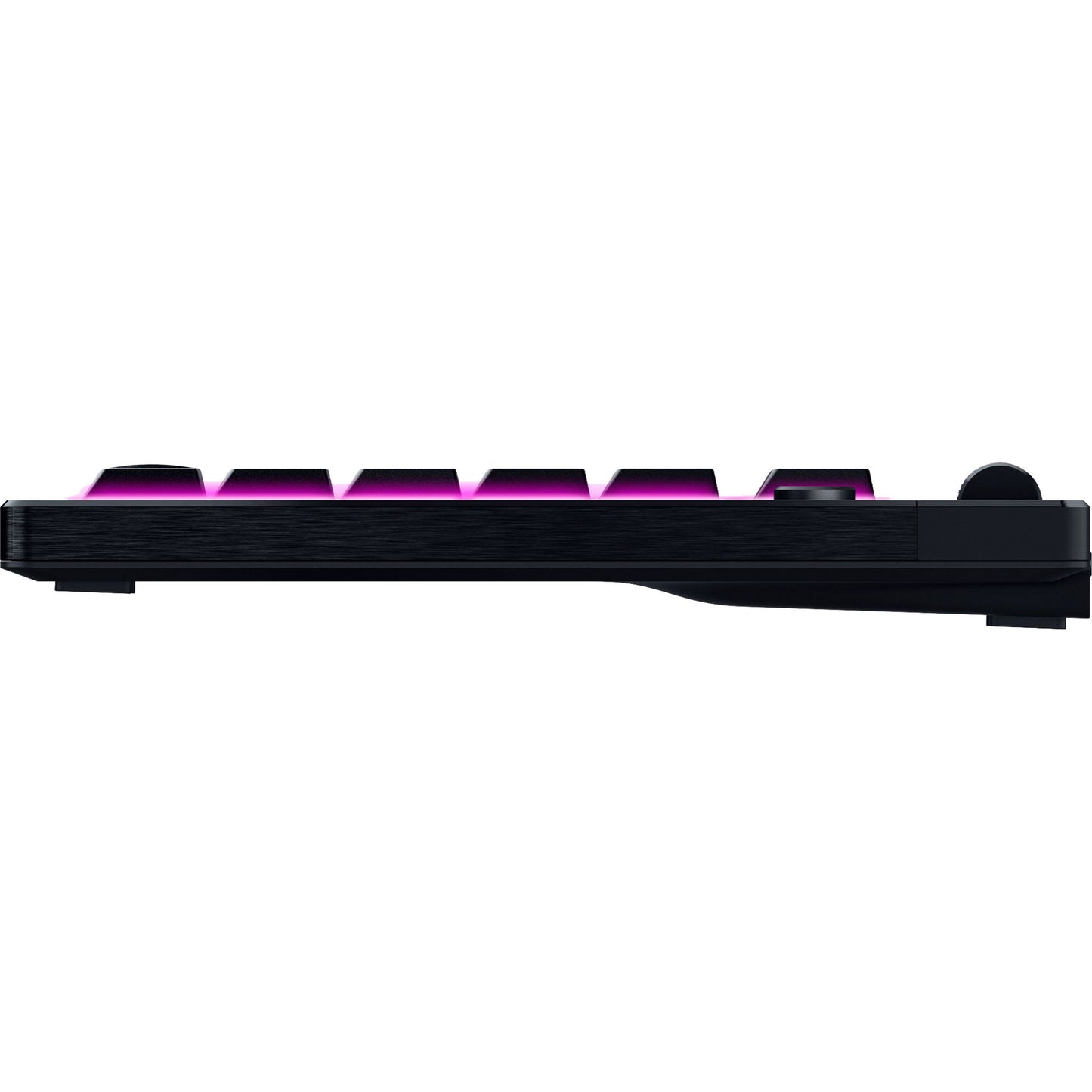 Clavier de jeu mécanique RVB discret Razer blackwidow v4 (noir, disposition américaine (qwerty), jaune discret, 80 % (tkl))