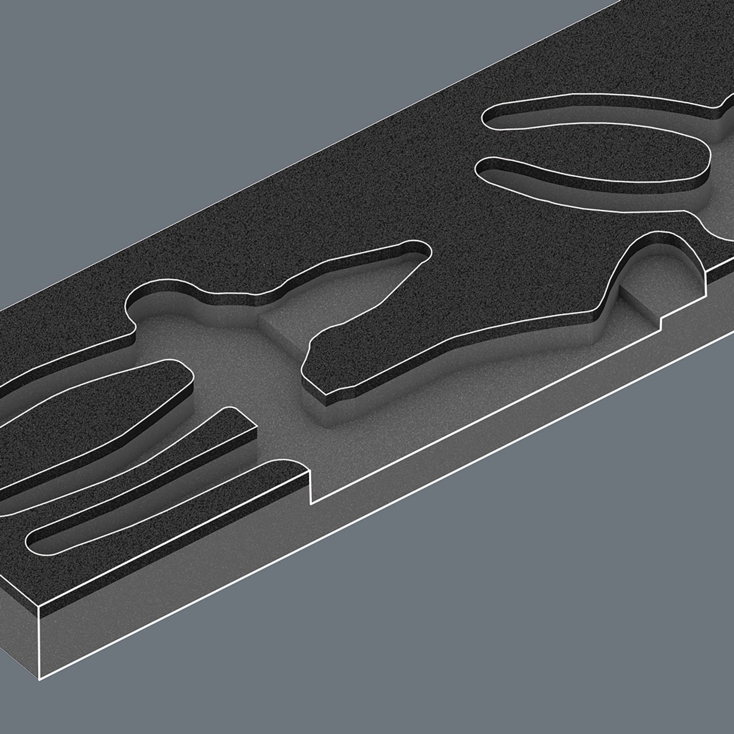 Wera 9780 Insert moussant avec Knipex Tangen SE
