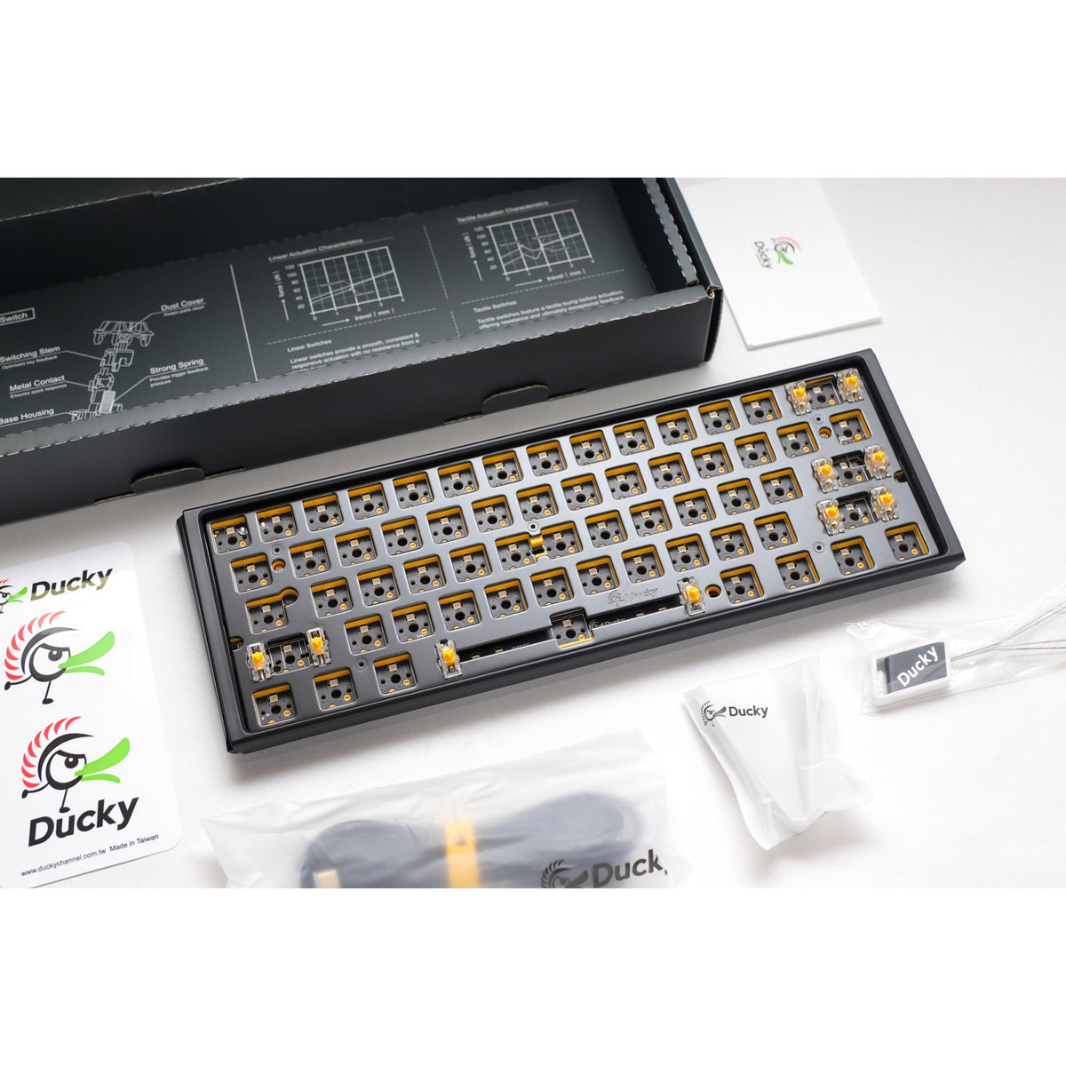 Ducky One 3 Mini ANSI layout Barebone
