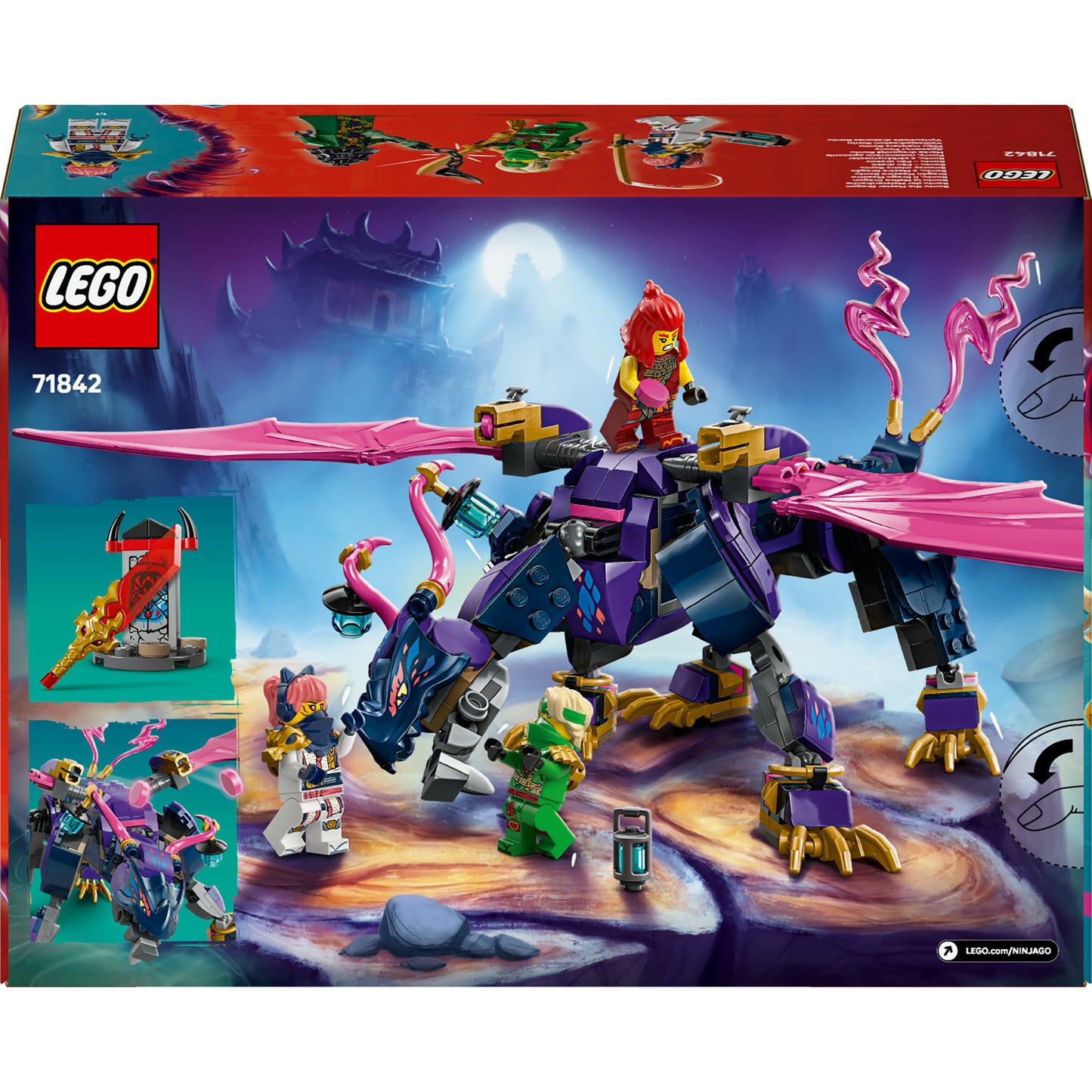 LEGO 71842 Ninjago Rontu le Master Dragon
