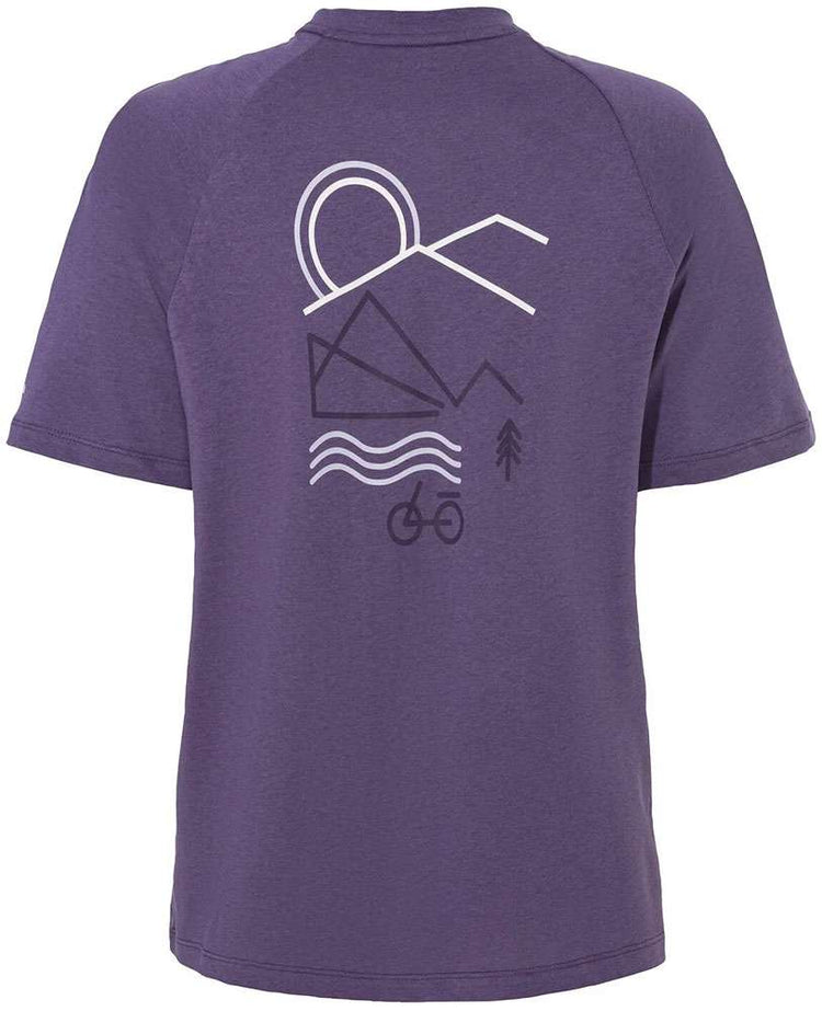 Vaude cycliste casual - t-shirt femme
