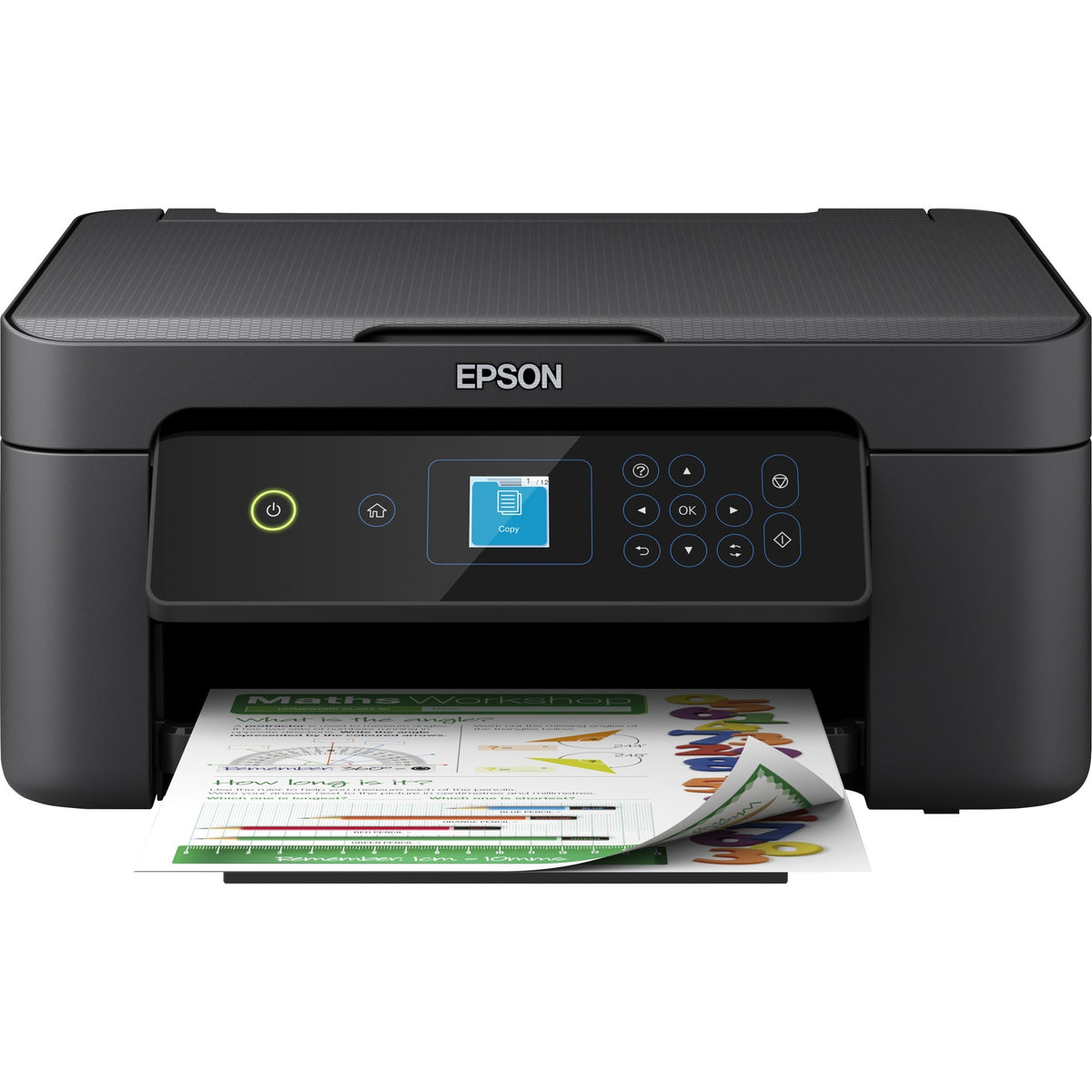 Imprimante jet d'encre tout-en-un Epson expression home xp-3205 (noir, USB, WLAN, numérisation, copie)