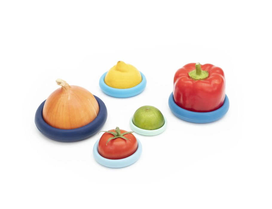 Food Huggers FoodHuggers Ice Blue 5 Pieces