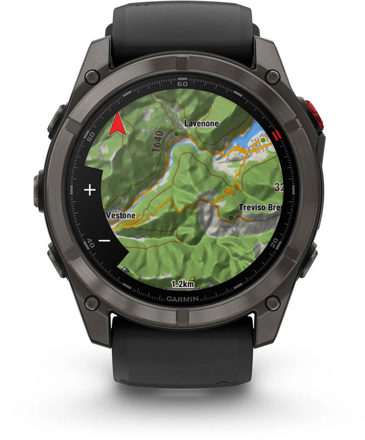 Garmin fenix 8 pro - saphir amoled 51 mm - montre intelligente multisport GPS