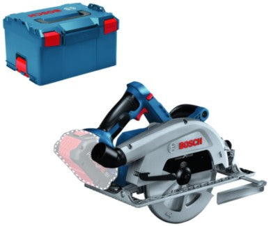 Scie circulaire sans fil professionnelle Bosch blue gks 18v-68 c | sans batteries ni chargeur en l-boxx - 06016b5001