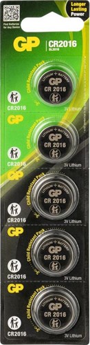 Gp gp cr2016 lithium 3volts blister 5 - 3212342
