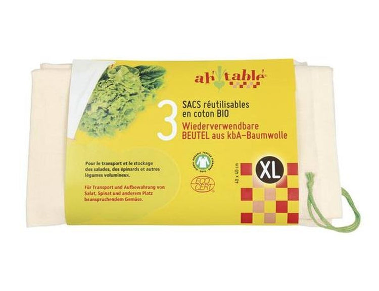 Ah! Tableau! Sac aux fruits et légumes xl 40x40cm 3e