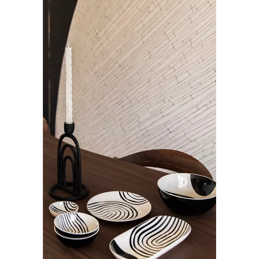 Gusta table contes plat lever du soleil 26x12x4cm