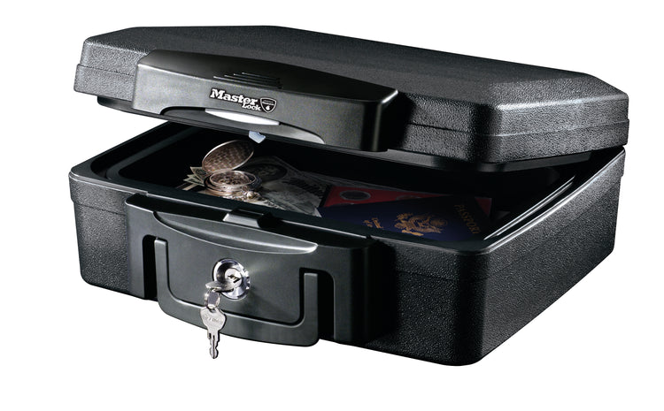 Coffre-fort à documents Masterlock, résistant au feu, petit - h0100eurhro h0100eurhro