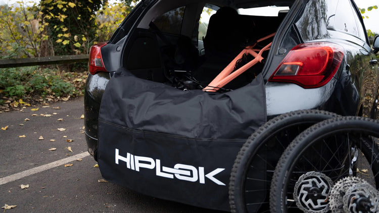 Hiplok rideshield - tapis de protection de voiture pour le transport de vélos