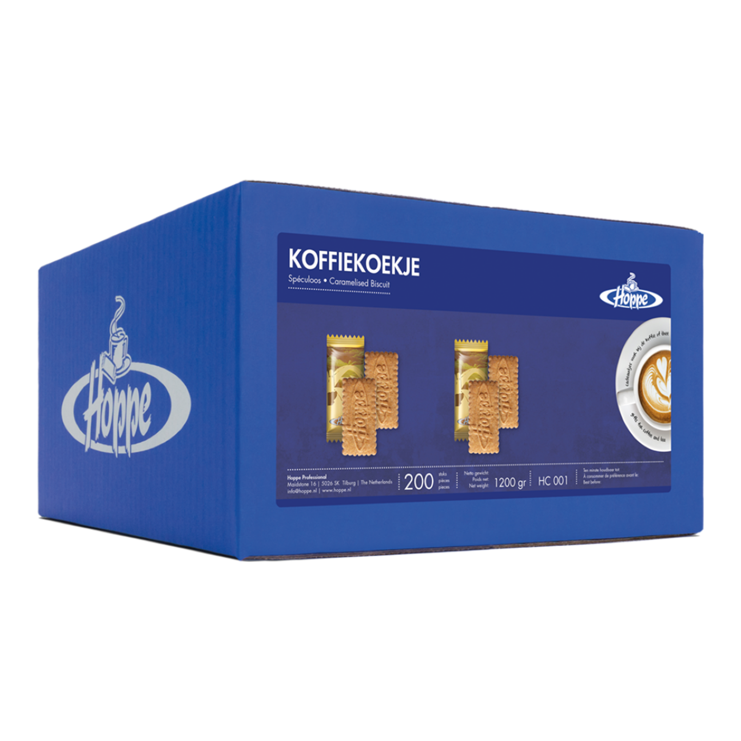 Biscuits au café Hoppe Bruxelles (200 pièces)