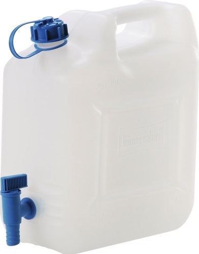 Jerrican d'eau Hunersdorff | 12 l hd-pe | h332xl334xp160 mm | 1 pièce - 817500 - 817500