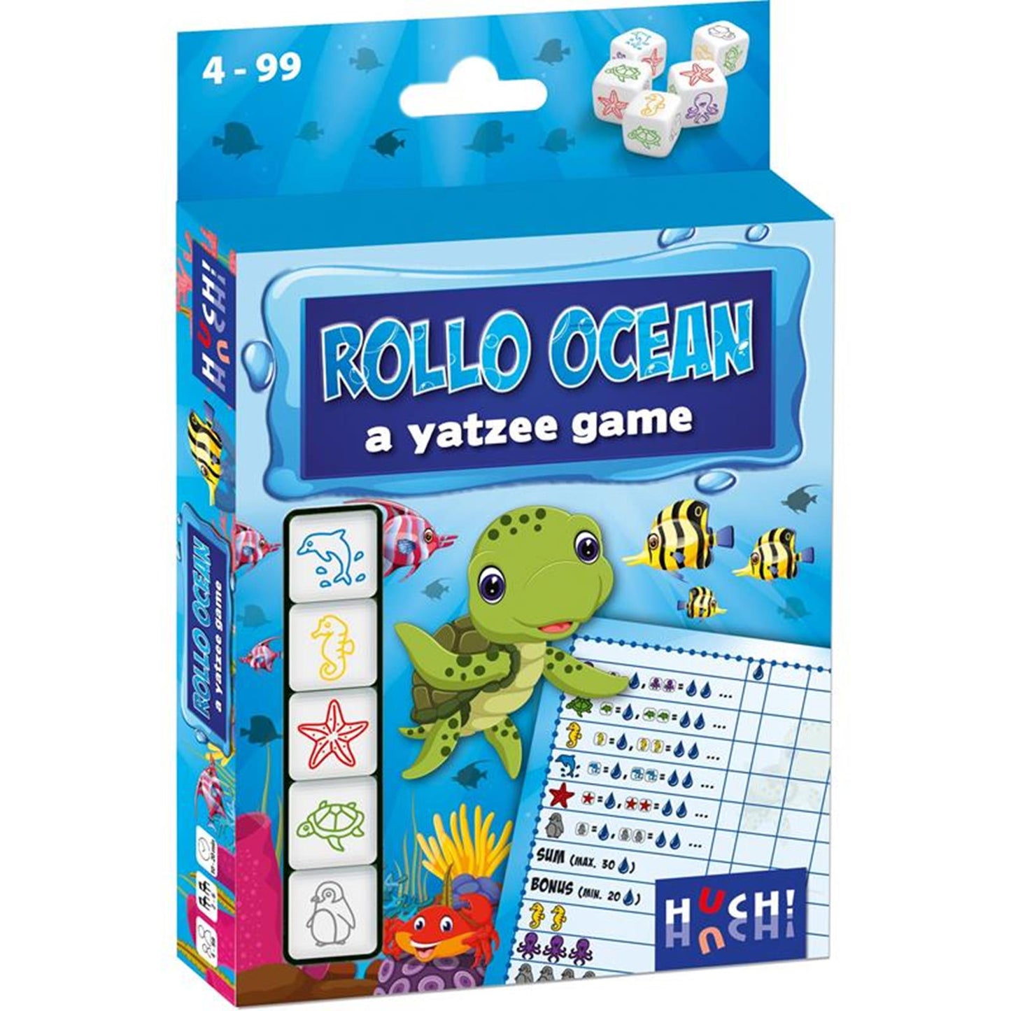 Rollo océan - un jeu yatzee en fr