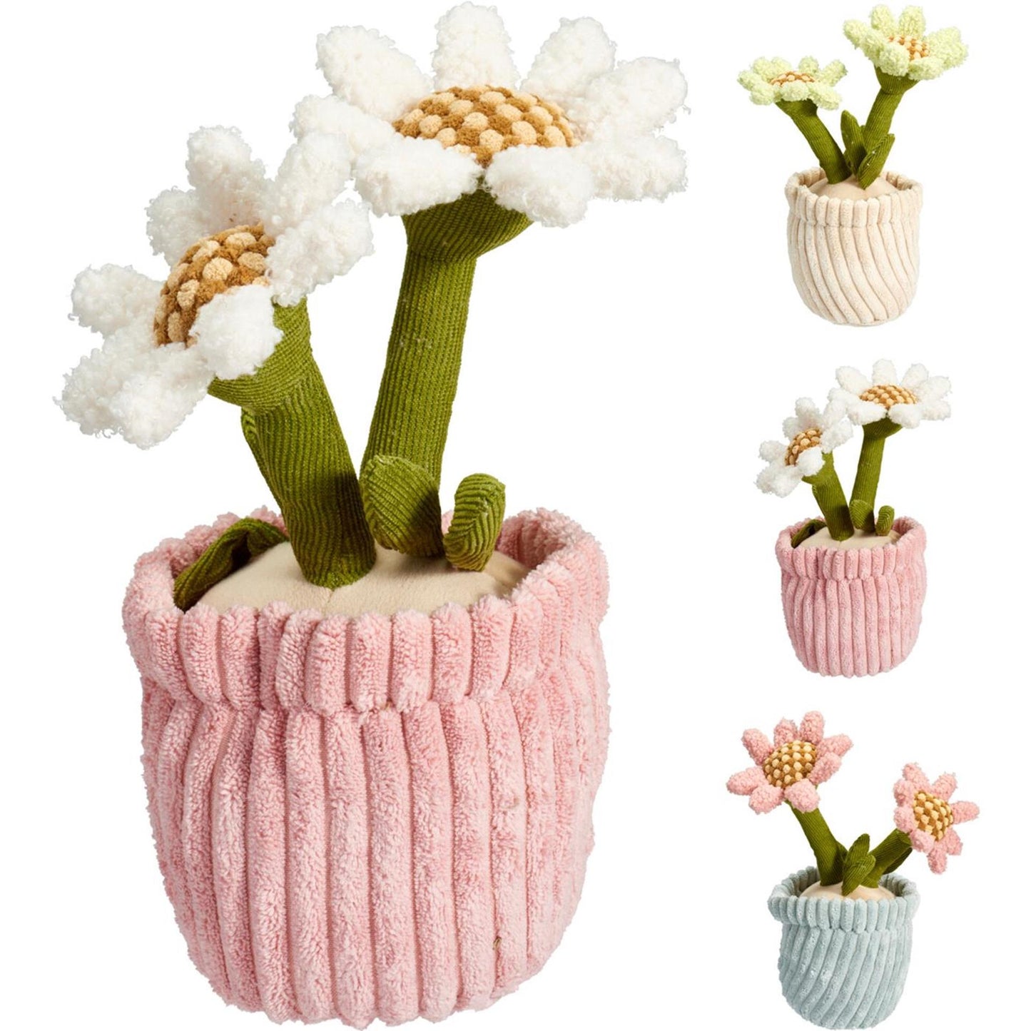 Butée de porte style maison fleur 24cm