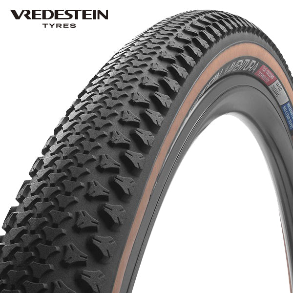 Vredestein - Aventura TLR 700x38c Brun noir