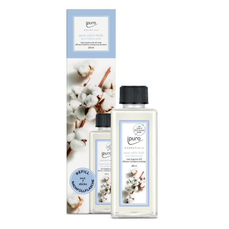 Ipuro Ipuro Gerdiffuser Reffillant des champs de coton 200 ml