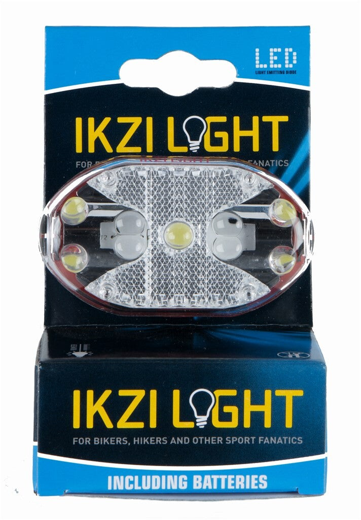 IKZI Light phare ovale 5 led batterie guidon