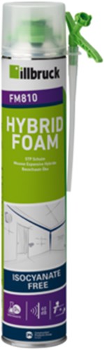 Mousse hybride Illbruck fm810 100% sans isocyanate rébus 750ml - fm810510574