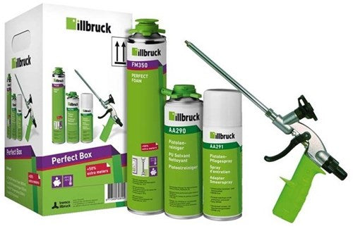 Illbruck mousse parfaite pro | boîte de démarrage | 7xfm350 + 1xaa290 + 1xaa291 + 1xgun - fm350390214