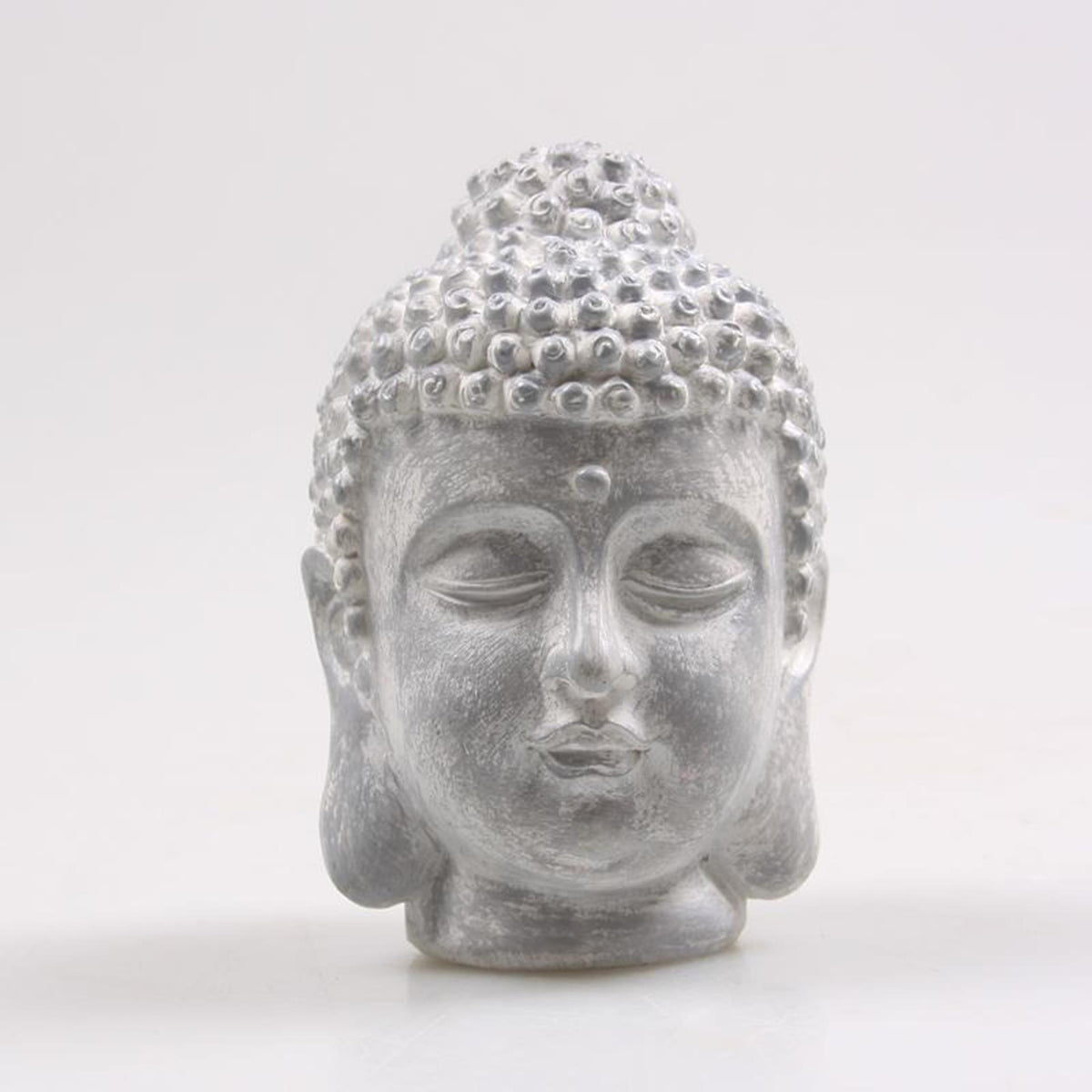 Décoration inspiration saison Tête de Bouddha 10cm sur pique