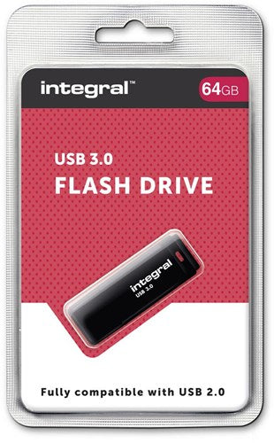 Clé USB intégrée 64 Go noire 3.0 - 9500205