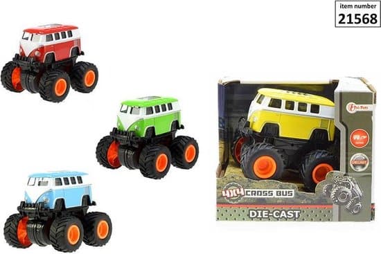 Jonotoys qui ont jeté Cross Van 4x4 avec un lecteur de friction