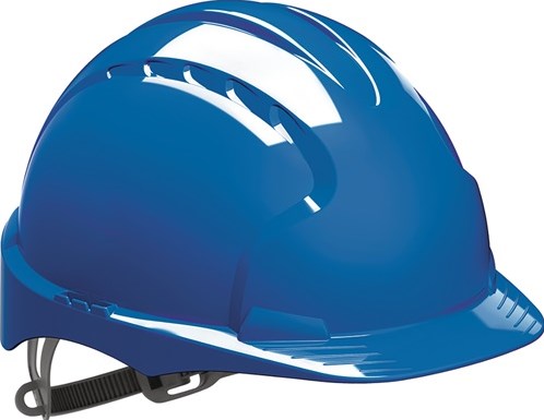 Casque de sécurité Jsp | bleu | PEHD | et 397 | 1 pièce - ajf030-000-500 - ajf030-000-500