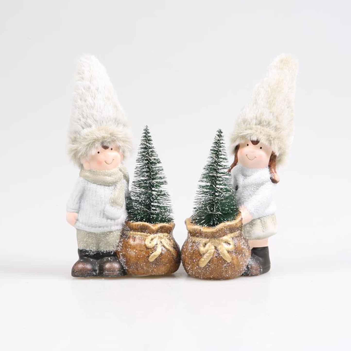 Déco inspirée des saisons garçon ou fille avec sapin de Noël led vert