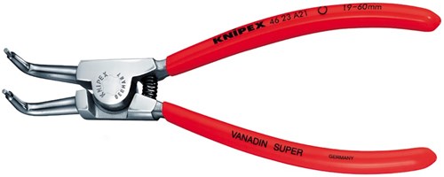 Knipex Pince à circlips pour bagues extérieures sur axes chromée, plastifiée 170 mm - 4623a21
