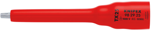 Clé à douille Knipex 3 8 | pour tx25 | longueur 123 mm - 98 29 25