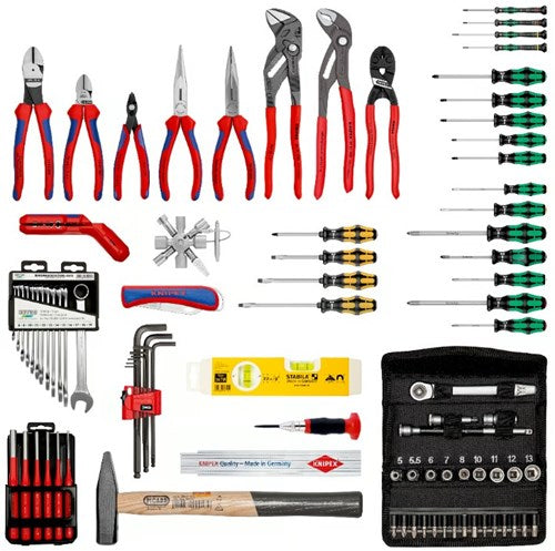 Mallette à outils Knipex Robust45 Mécanique de déplacement | 90 pièces - 002137m