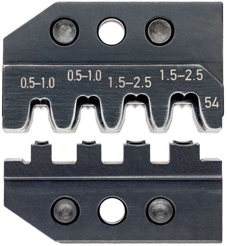 Profil à sertir Knipex pour fiches de modules - 974954