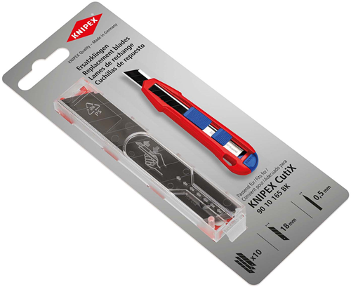 Couteaux de remplacement de Knipex 90 10 165 E02, 10 pièces