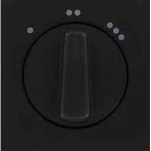 Kopp hk07 plaque de recouvrement anthracite + bouton interrupteur 3 positions - 4623080