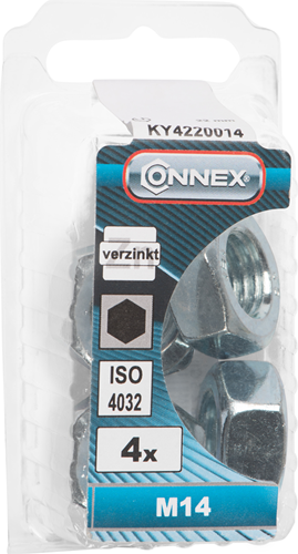 Connex écrou hexagonal m14 4pcs vz - ky4220014
