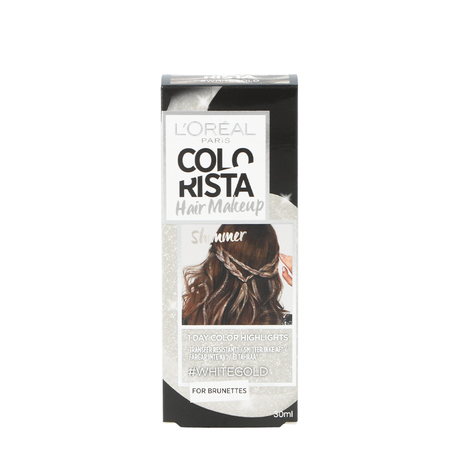 L'oréal maquillage capillaire colorista 1 jour or blanc 30ml