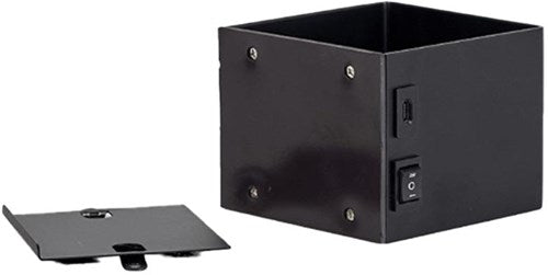 Applique LED 6w rechargeable noire 2700k avec capteur - 5082095