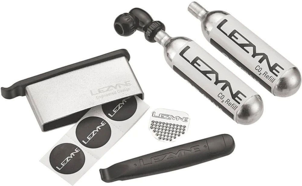 Kit twin Lezyne (combo twin drive co2 + kit levier)