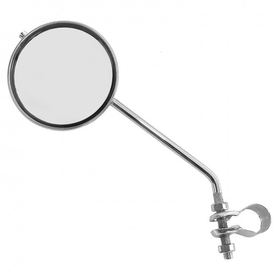 Miroir à vélo 80 mm chrome