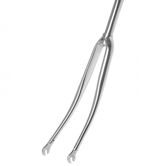 Fourche M-Wave fixée de 28 pouces 1 pouce argent