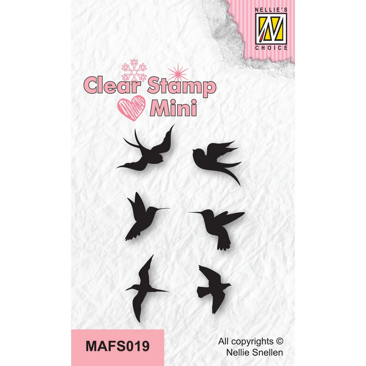 Le choix de Nellie • mini tampons transparents oiseaux-1