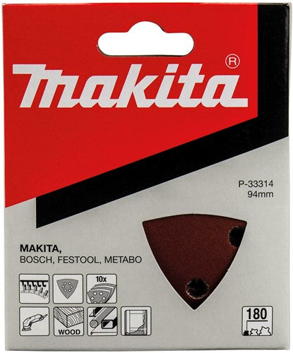 Makita accessoires feuille abrasive 3-k k180 rouge v. - p-33314