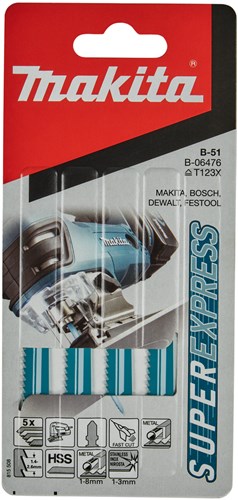 Lame de scie sauteuse Makita b51 (5pcs)