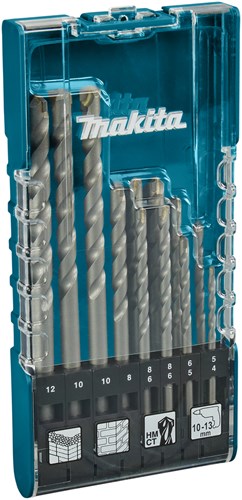 Makita accessoires jeu de forets à maçonnerie 12 pièces - d-77126 - d-77126