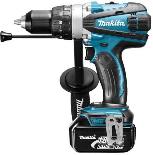 Ty Makita DHP458RTJ Perceuse à percussion sans fil lourde | Batterie lithium-ion 18 V 5,0 Ah - dhp458rtj
